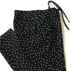 Ann Taylor Petite Polka Dots Dressy Pants
